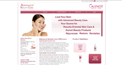 Desktop Screenshot of advancedbeautycare.com